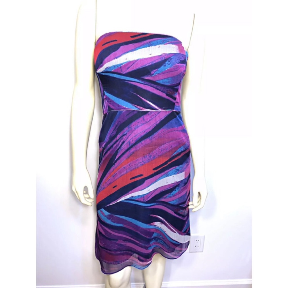Y2K Banana Republic Strapless Dress Size 2